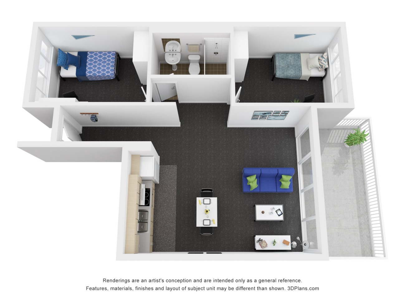 Off-campus shared apartments (Perth)